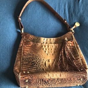 Brahmin Fairhaven Mass USA Croc Purse absolutely beautiful.